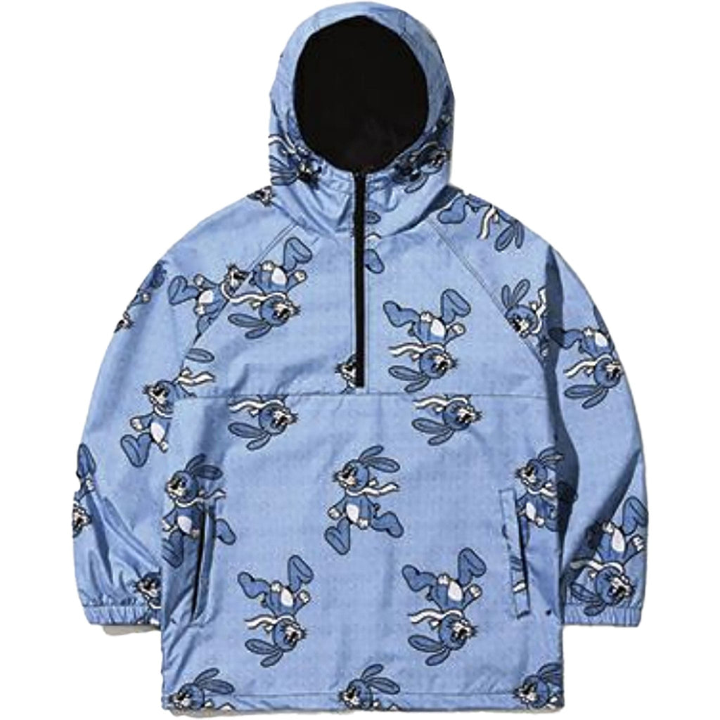 BSRabbit Sunday Rabbit Anorak Jacket Blue 2024 Mens Snowboard Coat