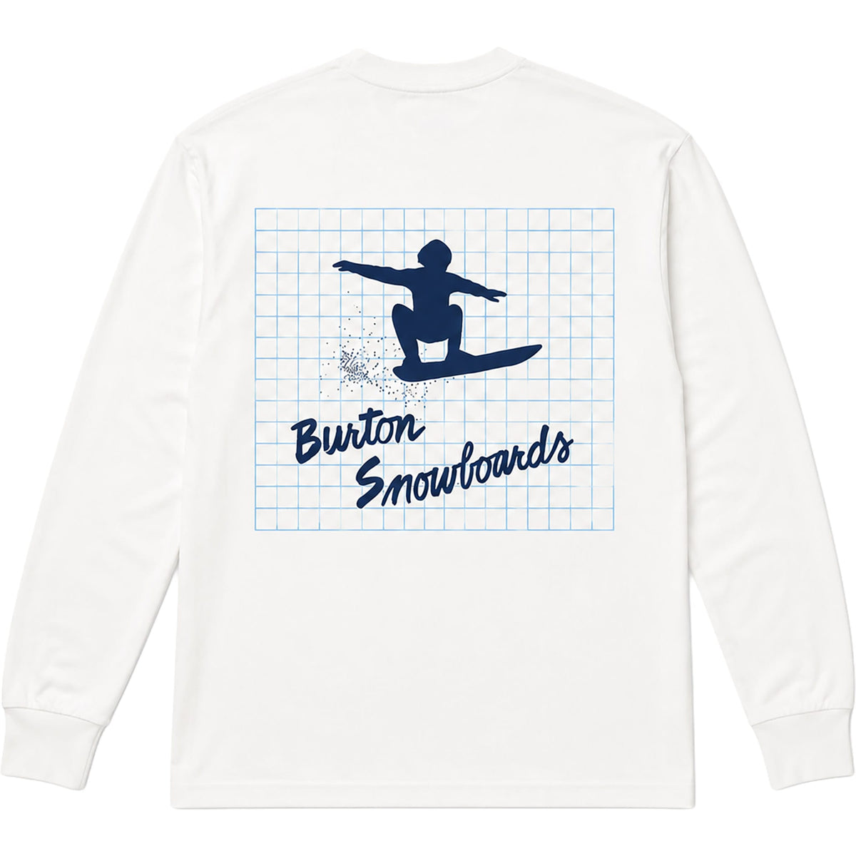 Burton 50th 80's Long Sleeve Tee Stout White T Shirt