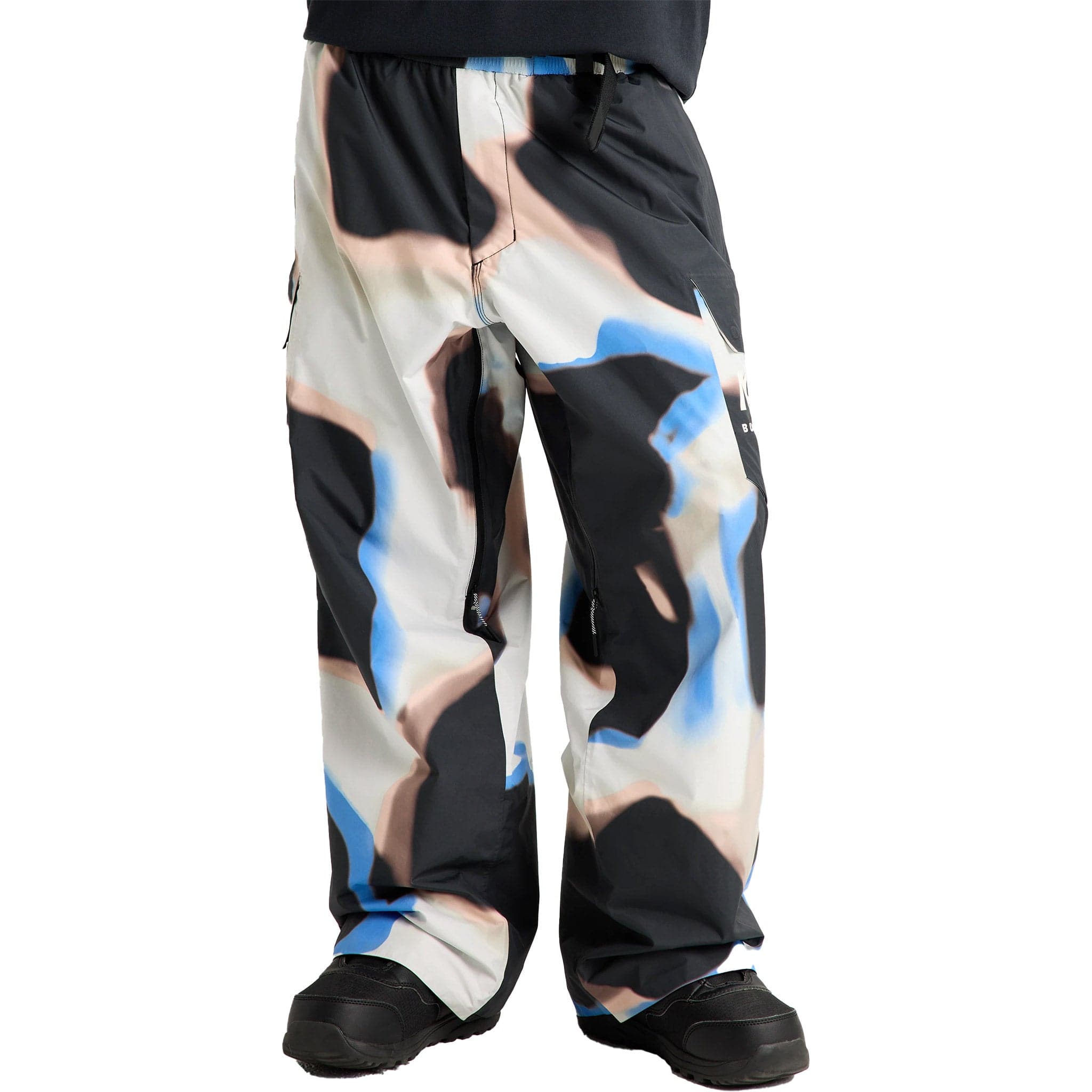 Burton AG 2L Gore Flyrail Pant Acidic Watercolor 2026 Mens Snowboard Pants