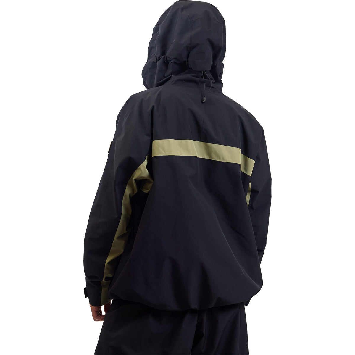 Burton AG Gore-Tex Flyrail Jacket True Black Beige 2027 Mens Snowboard Jackets