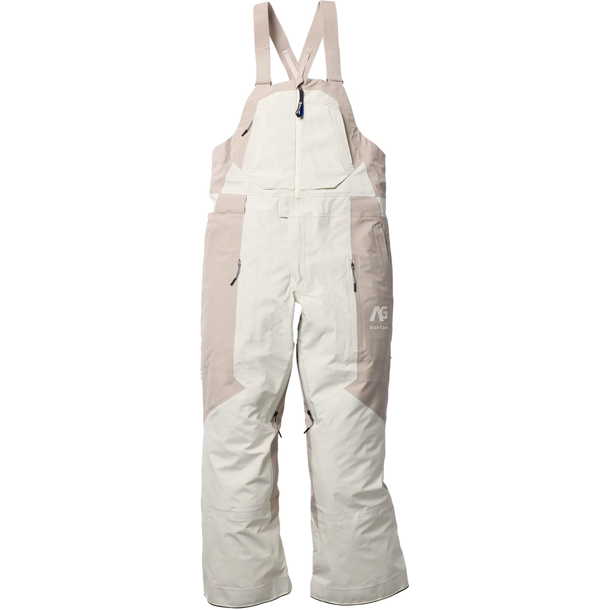 Burton AG Hardpack 3L Gore-Tex Bib Bone White Stone Grey 2026