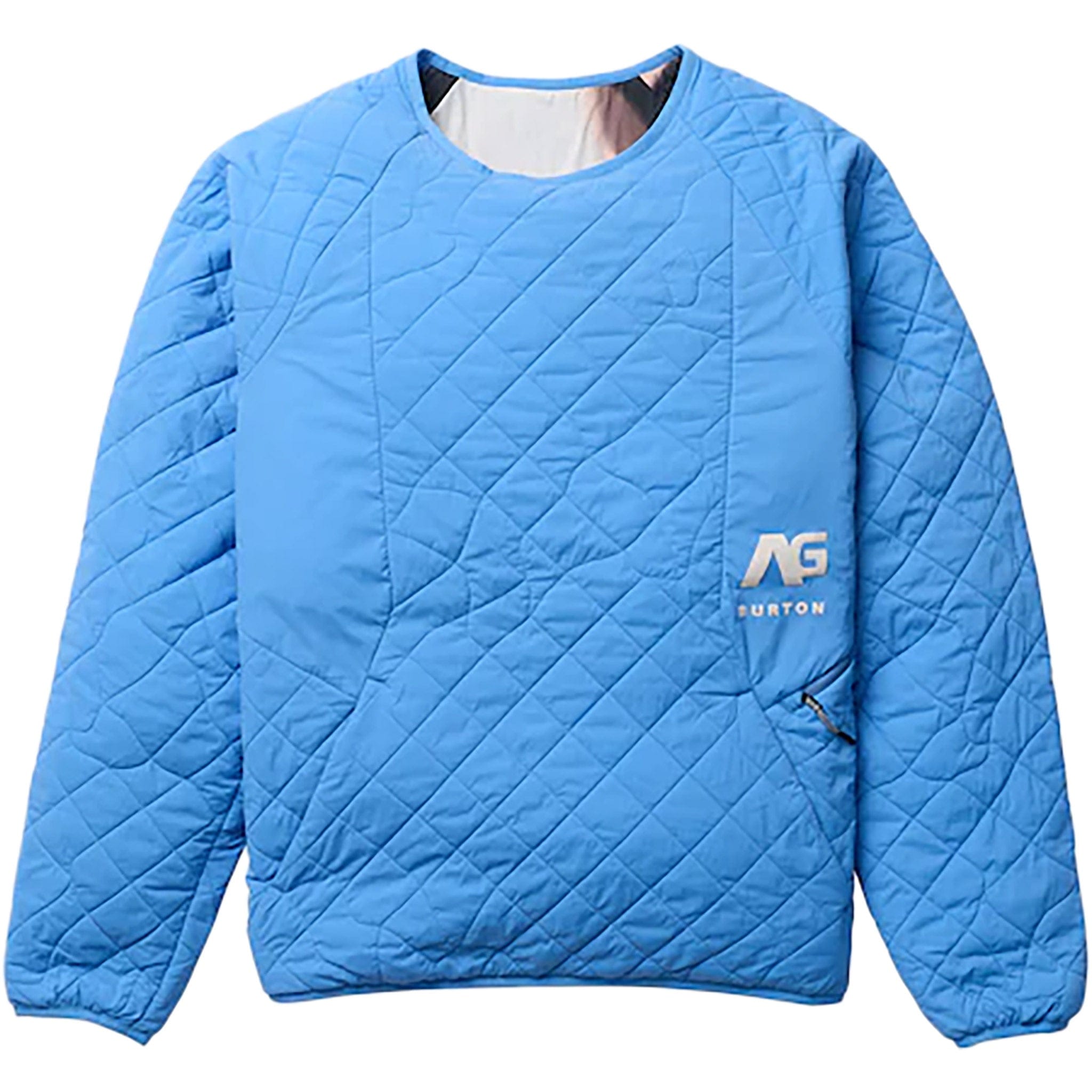 Burton AG Pinball Insulated Pullover Crewneck Acid Bloom