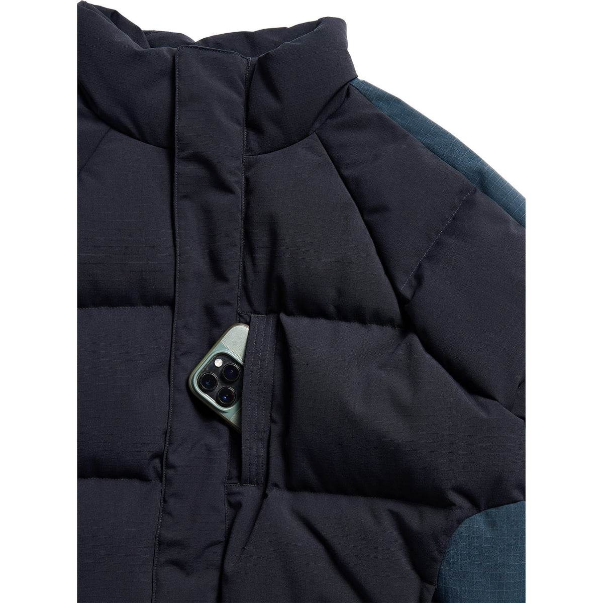 Burton AG Toughy Puffy Down Jacket True Black 2027 Mens Snowboard Jackets