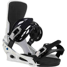 Burton Cartel Snowboard Binding Gray White 2025 Mens Bindings