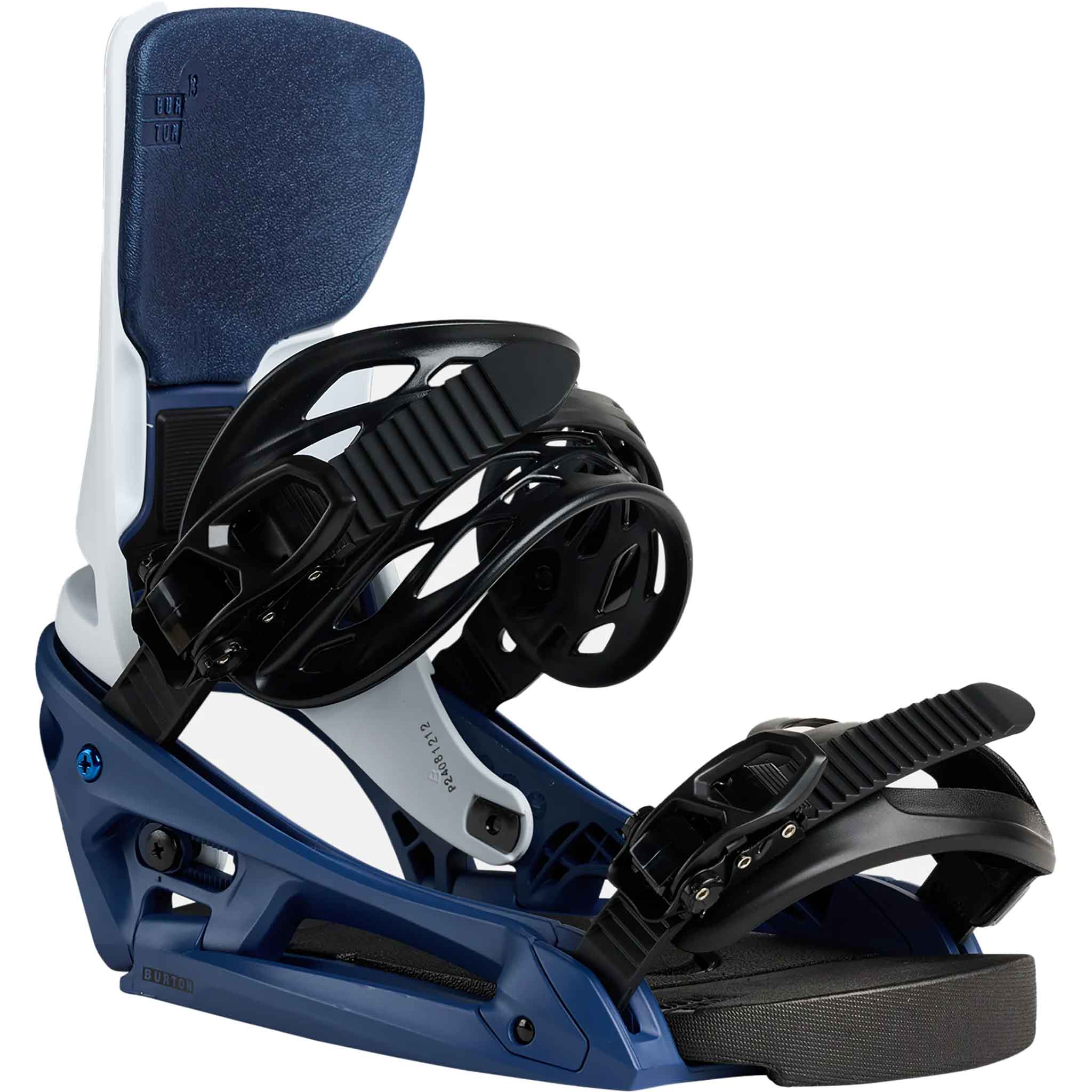 Burton Cartel X EST Snowboard Binding Blue White 2026 Mens Bindings