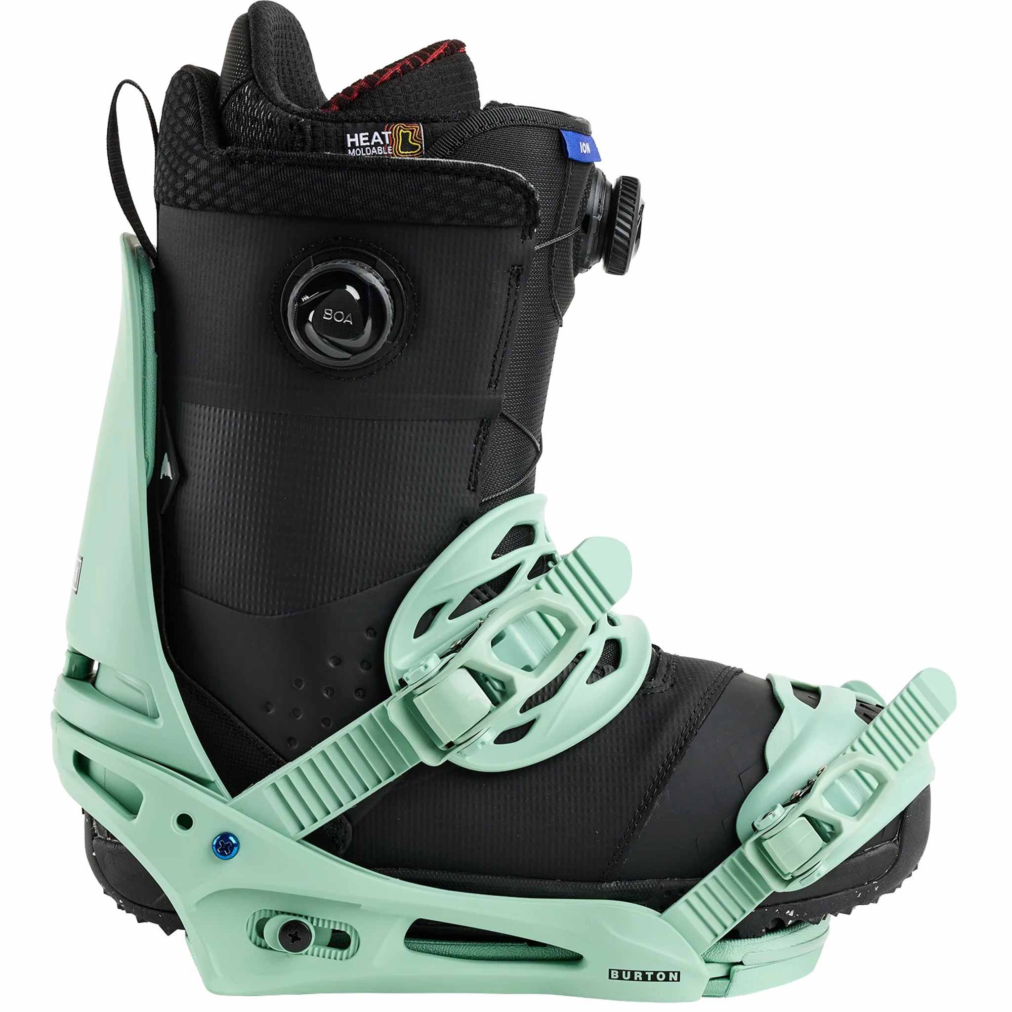 Burton Cartel X Re:Flex Snowboard Binding Soft Sage 2026