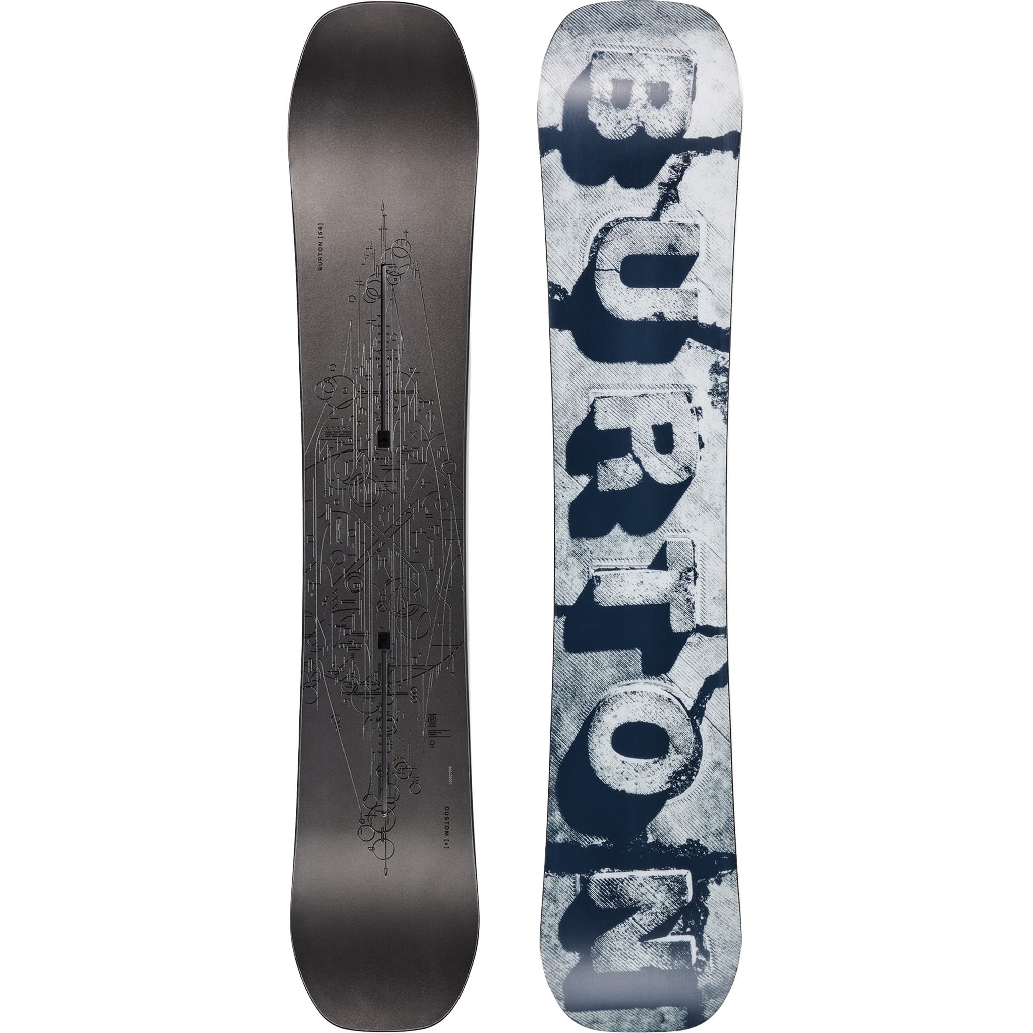 Burton Custom X Etched Snowboard 2027 Snowboard