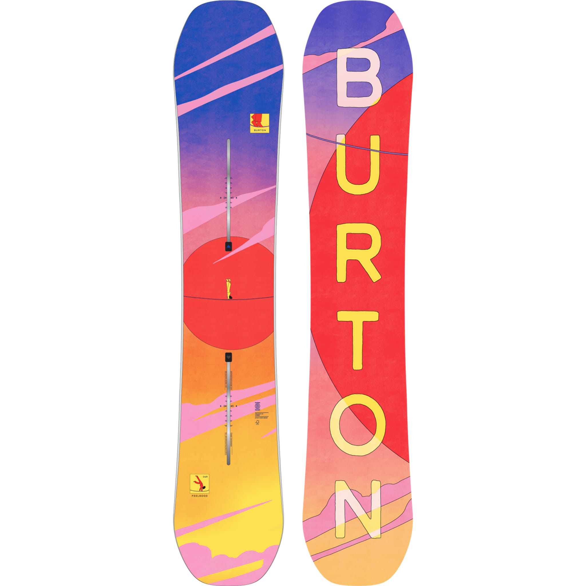 Burton Women's Feelgood Tight Rope Snowboard 2027 - Sanction Skate