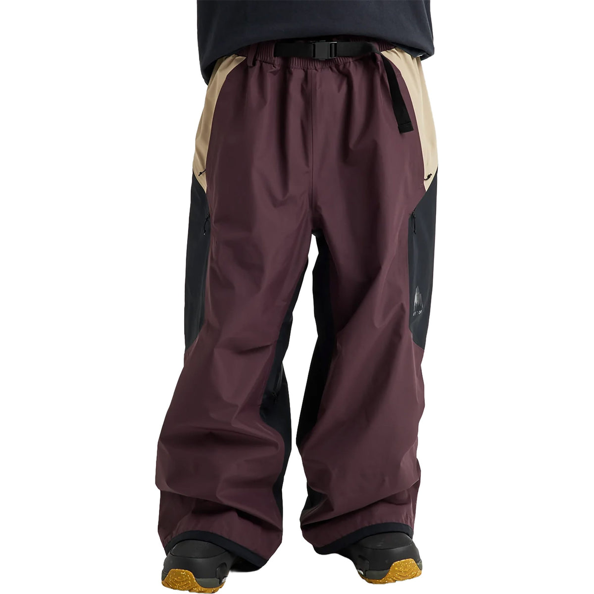 Burton Futuretrust 3L Snowboard Pant Bear Hug Brown True Black 2027 Mens Snowboard Pants