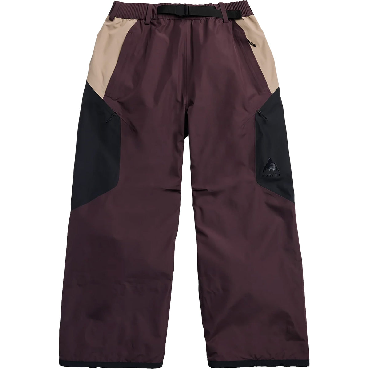 Burton Futuretrust 3L Snowboard Pant Bear Hug Brown True Black 2027 Mens Snowboard Pants