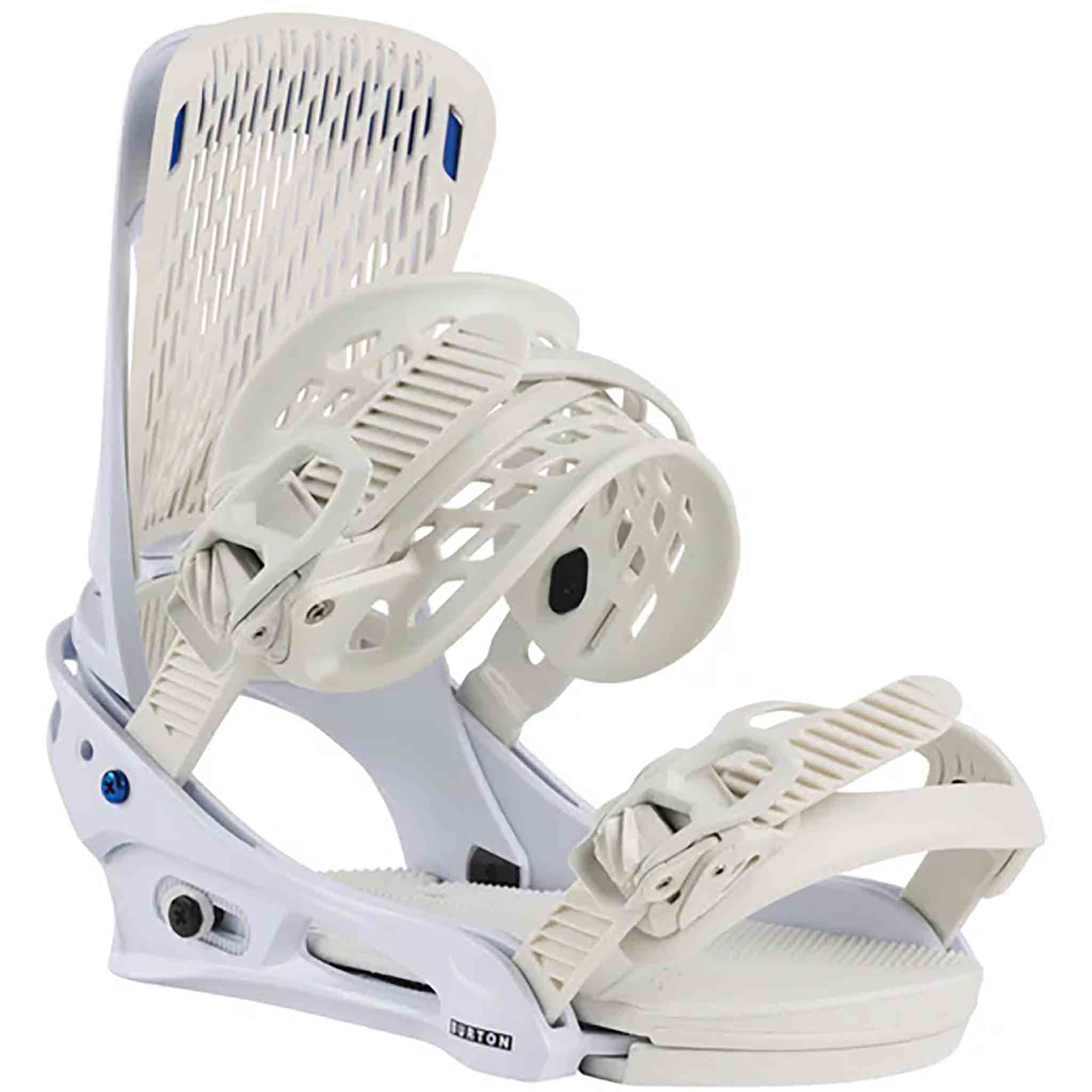 Burton Genesis Snowboard Binding White 2025 Mens Bindings