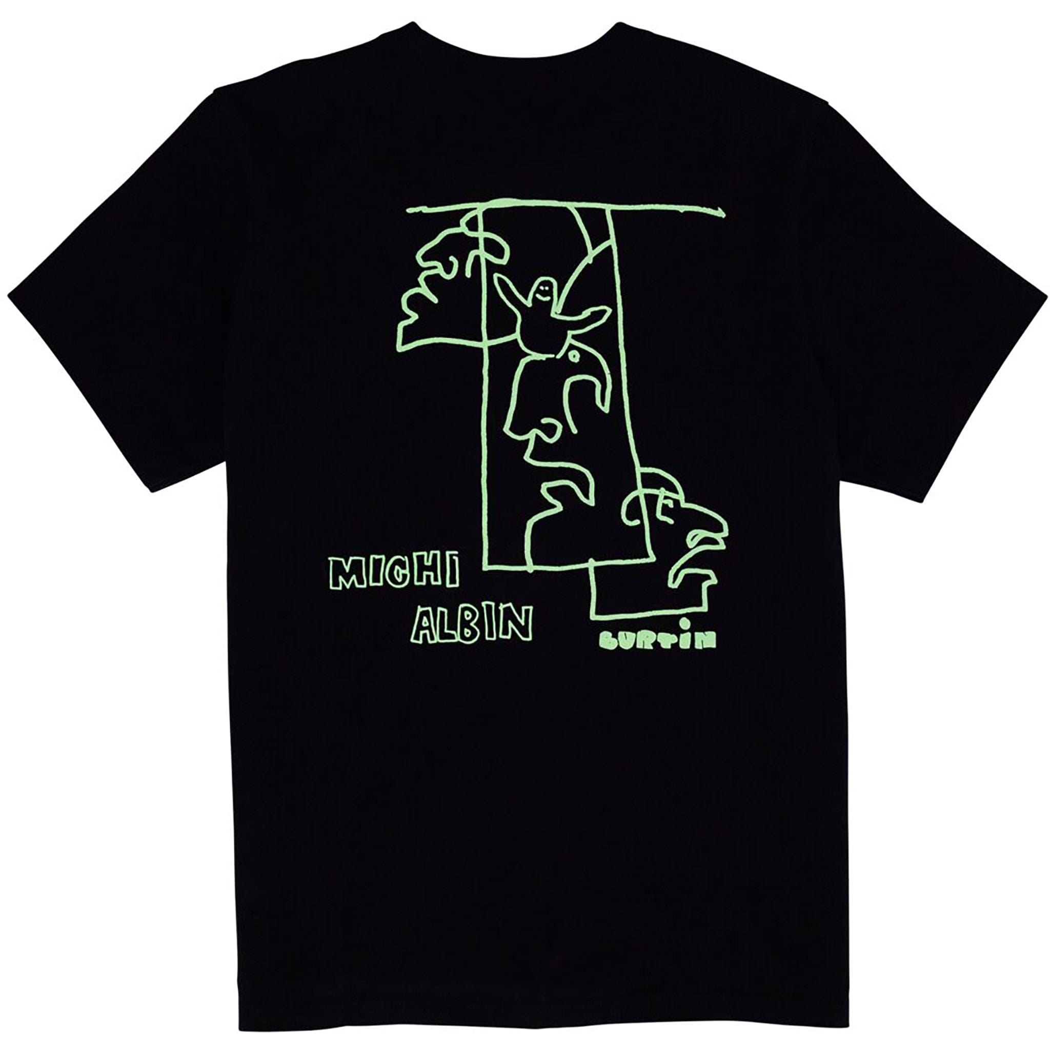 Burton Icon 2002 Michi Albin Tee Black T Shirt