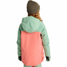 Burton Kids Frostner 2L Anorak Jacket Soft Sage Peach Echo 2026 Youth Jackets