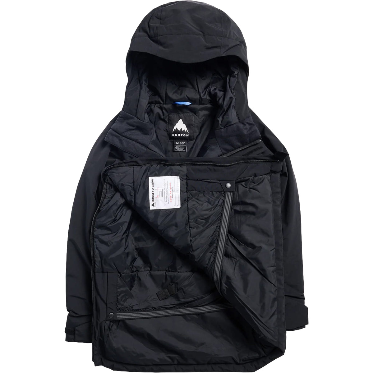 Burton Kids' Frostner 2L Anorak Jacket True Black 2027 Youth Jackets