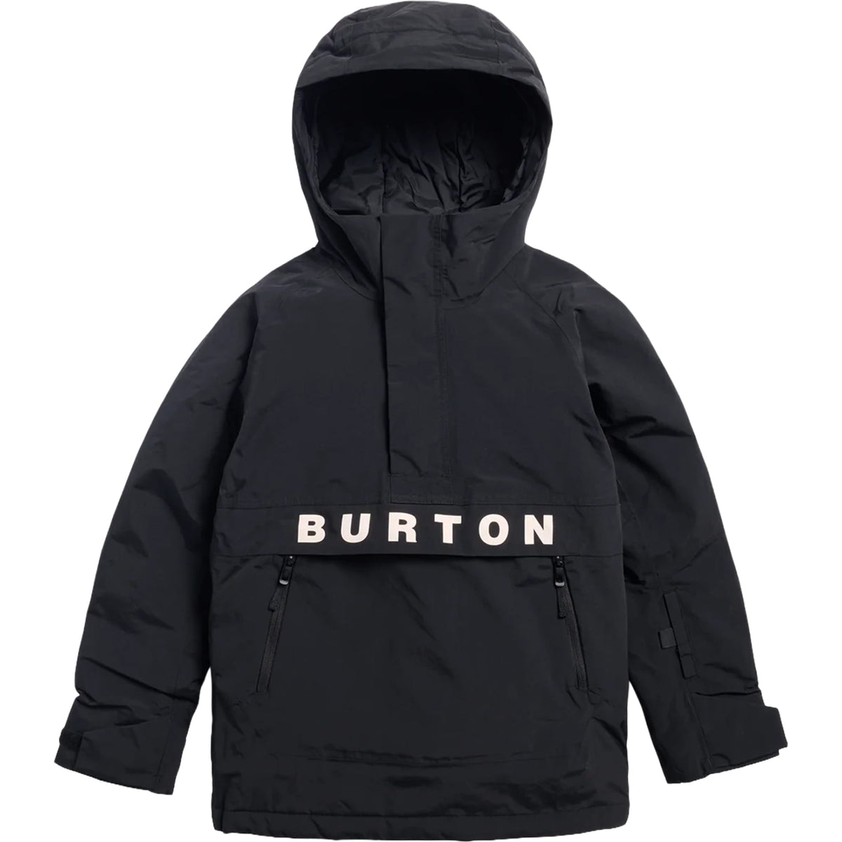 Burton Kids' Frostner 2L Anorak Jacket True Black 2027 Youth Jackets