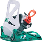 Burton Kids' Grom Disc Snowboard Binding Green 2027 Youth Snowboard Bindings