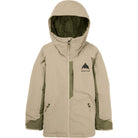 Burton Kids Hillslope 2L Jacket Summit Taupe Forest Moss Youth Jackets