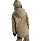 Burton Kids Hillslope 2L Jacket Summit Taupe Forest Moss Youth Jackets