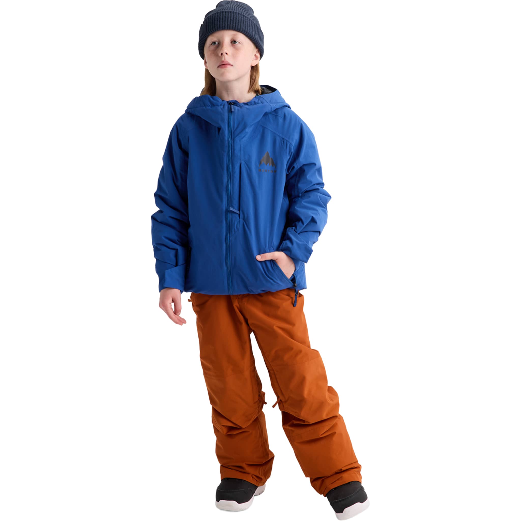 Burton Kids' Hillslope 2L Jacket Twilight Blue 2027 Youth Jackets