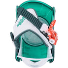 Burton Kids Mini Grom Snowboard Binding Green 2025 Kids Binding