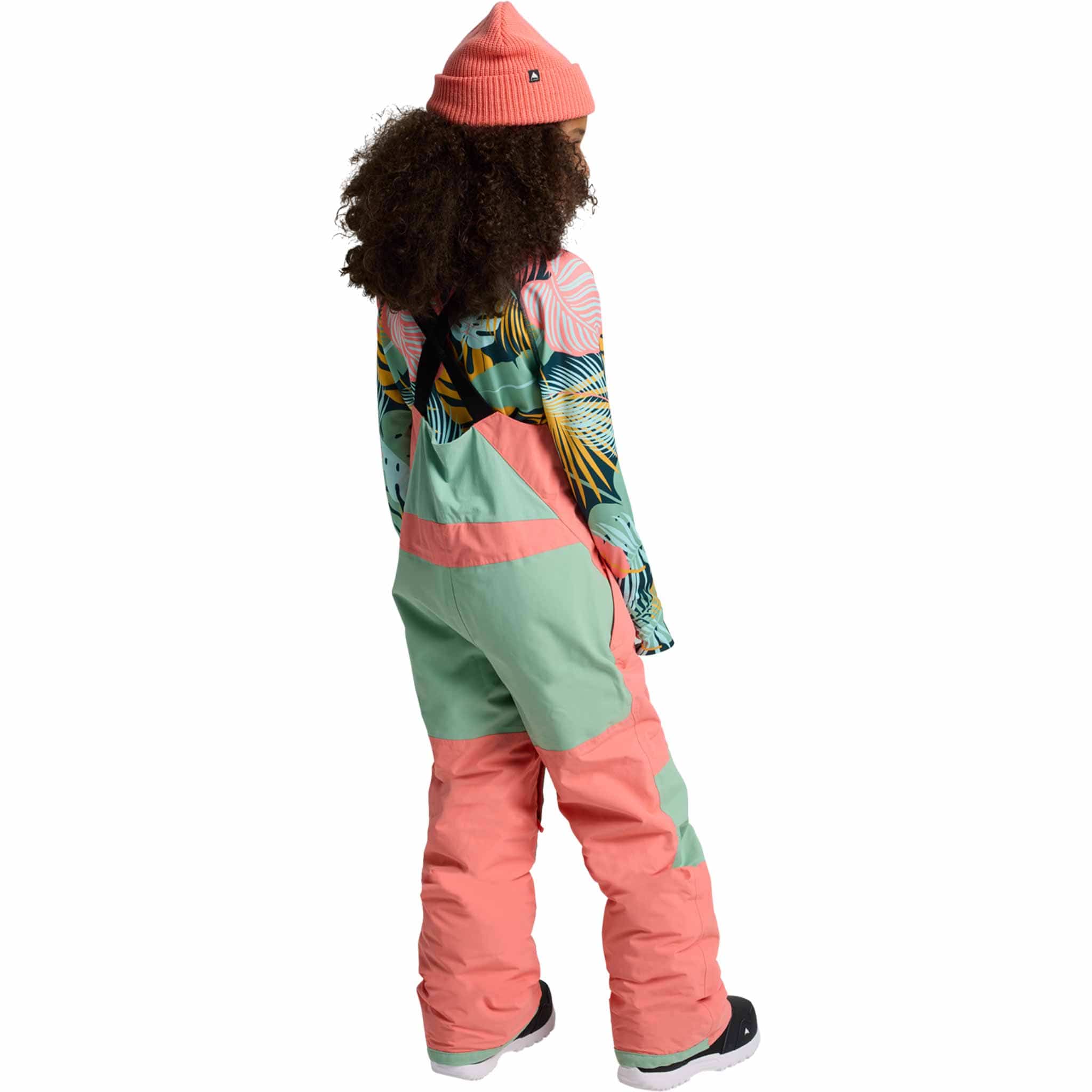 Burton Kids Skylar 2L Bib Pant Peach Echo 2026 Youth Pants