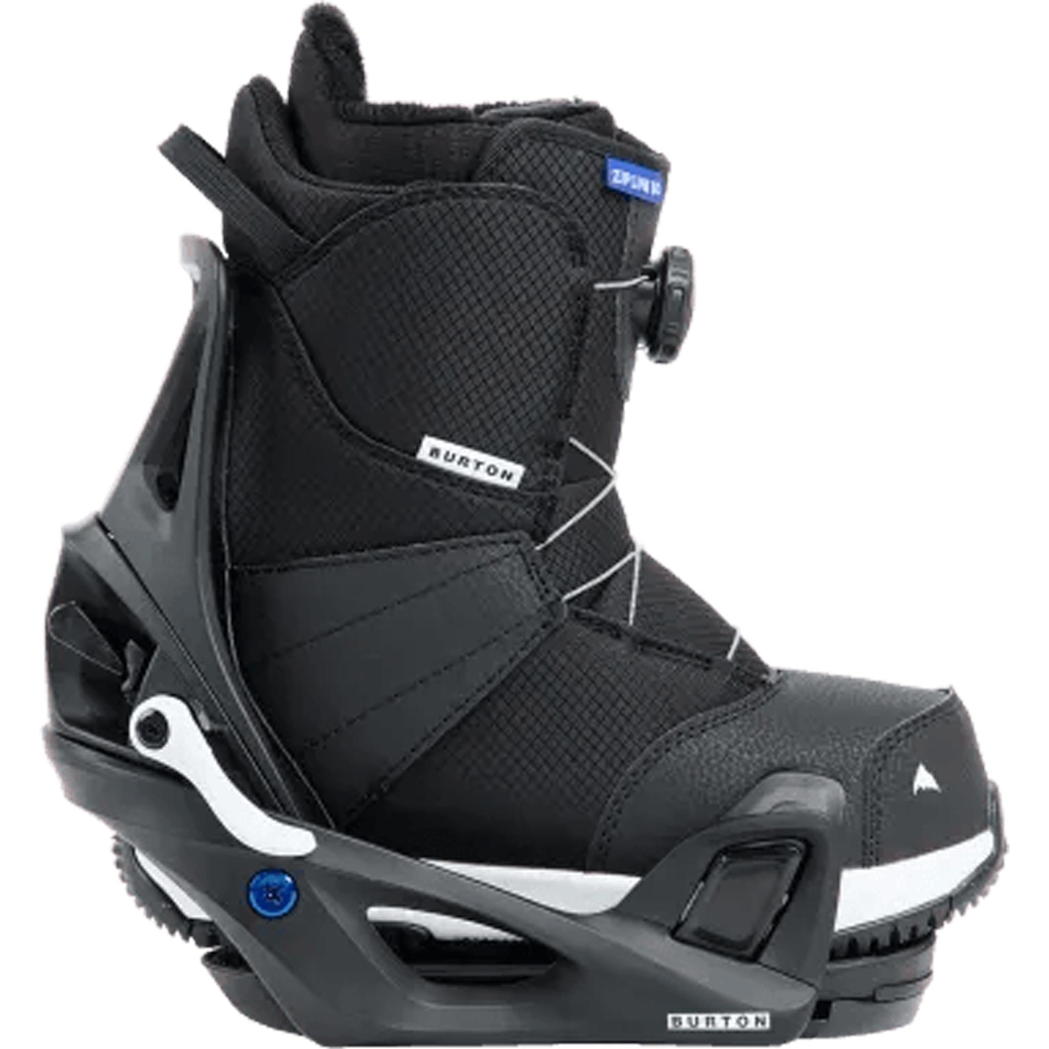 Burton Kids Step On Smalls Snowboard Binding Black 2025 Kids Binding