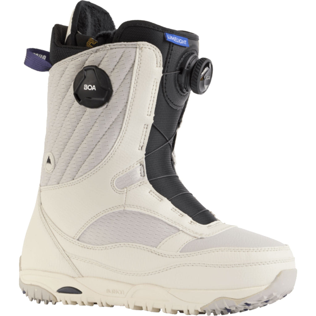 Burton Limelight BOA Snowboard Boot Stout White 2024 Women's Boots