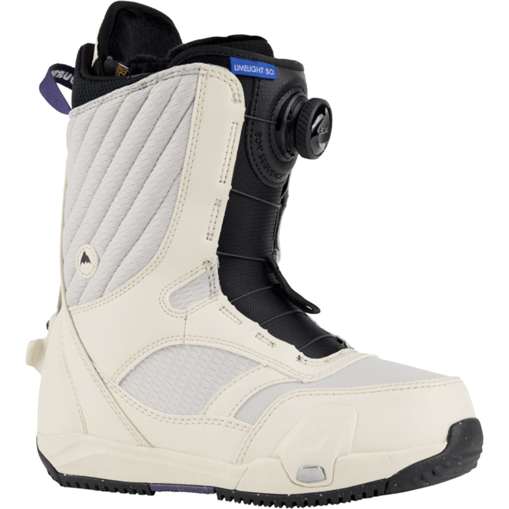 Burton Limelight Step On Snowboard Boot Stout White 2024 Women's Boots