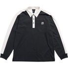Burton Long Sleeve Rugby Shirt True Black Stout White 2027 T Shirt