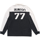 Burton Long Sleeve Rugby Shirt True Black Stout White 2027 T Shirt