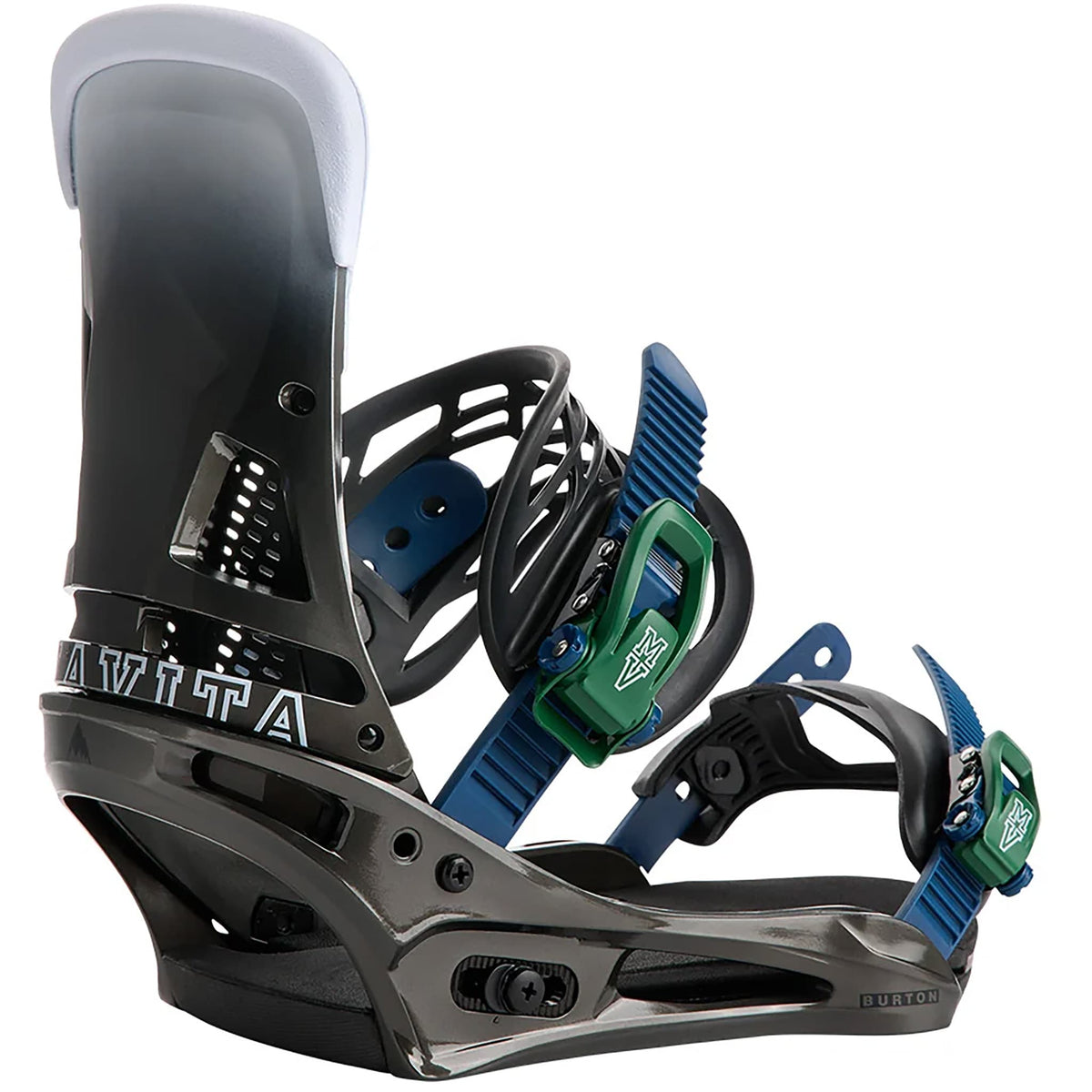 Burton Malavita Re:Flex Snowboard Binding Black Fade 2027 Mens Snowboard Bindings