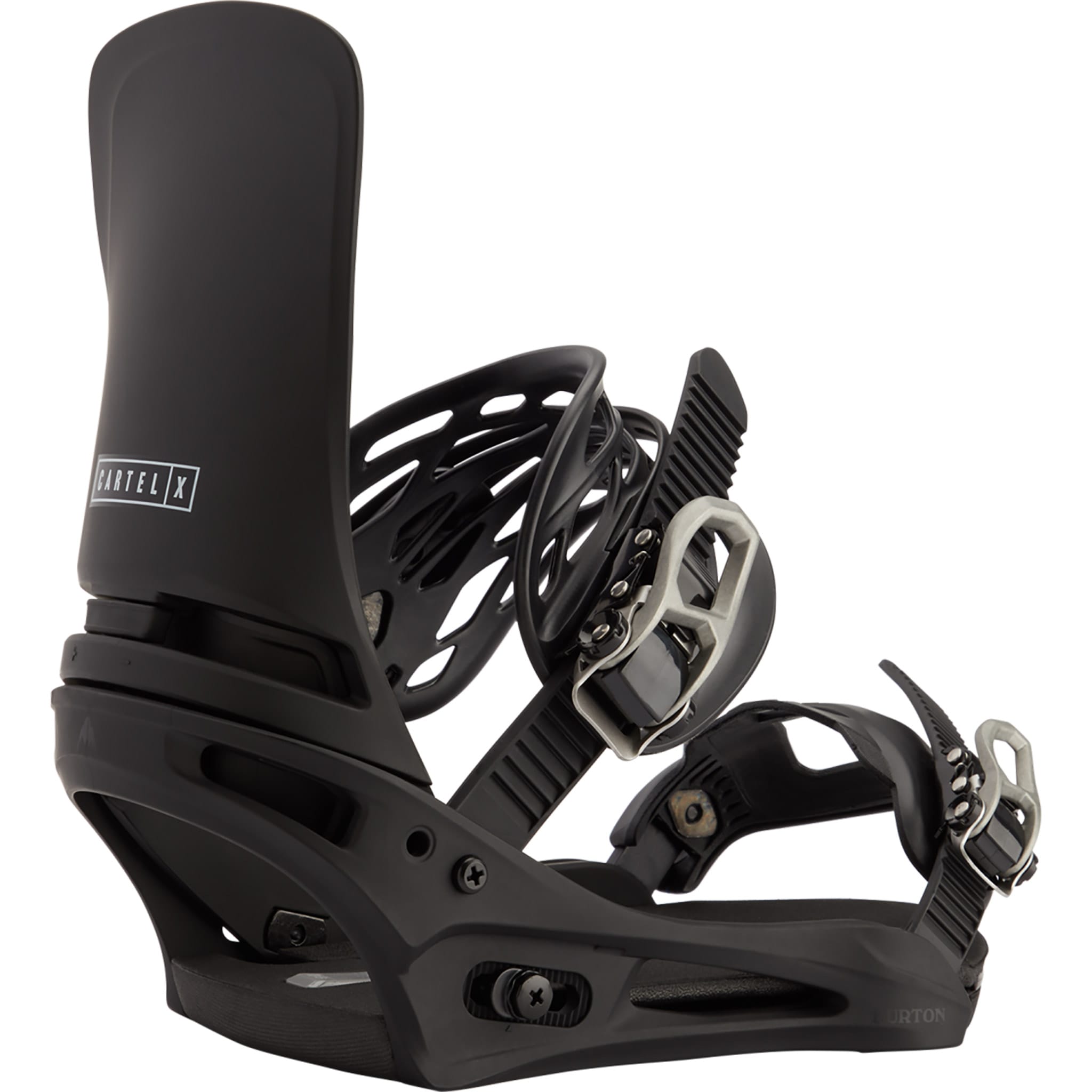 Burton Men's Cartel X Re:Flex Snowboard Binding Black 2027 Mens Snowboard Bindings