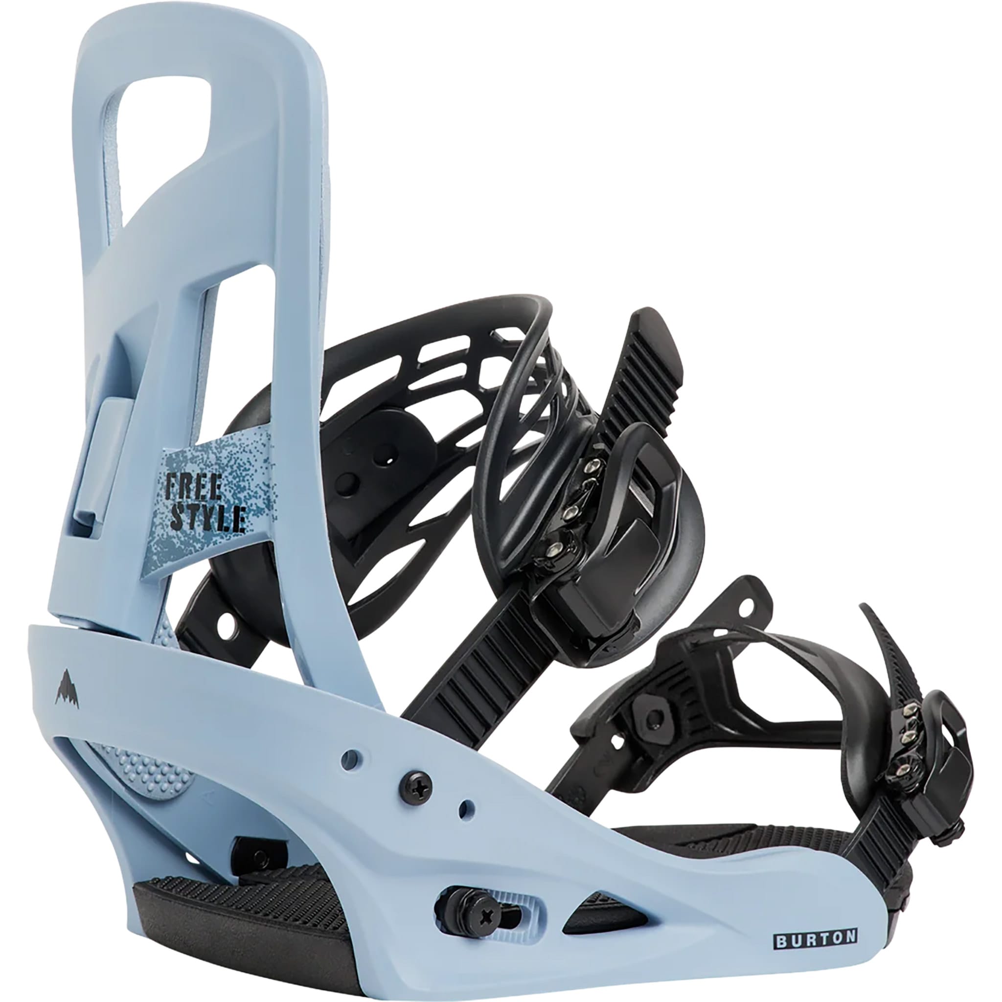 Burton Men's Freestyle Re:Flex Snowboard Binding Airstream Blue 2027 Mens Snowboard Bindings