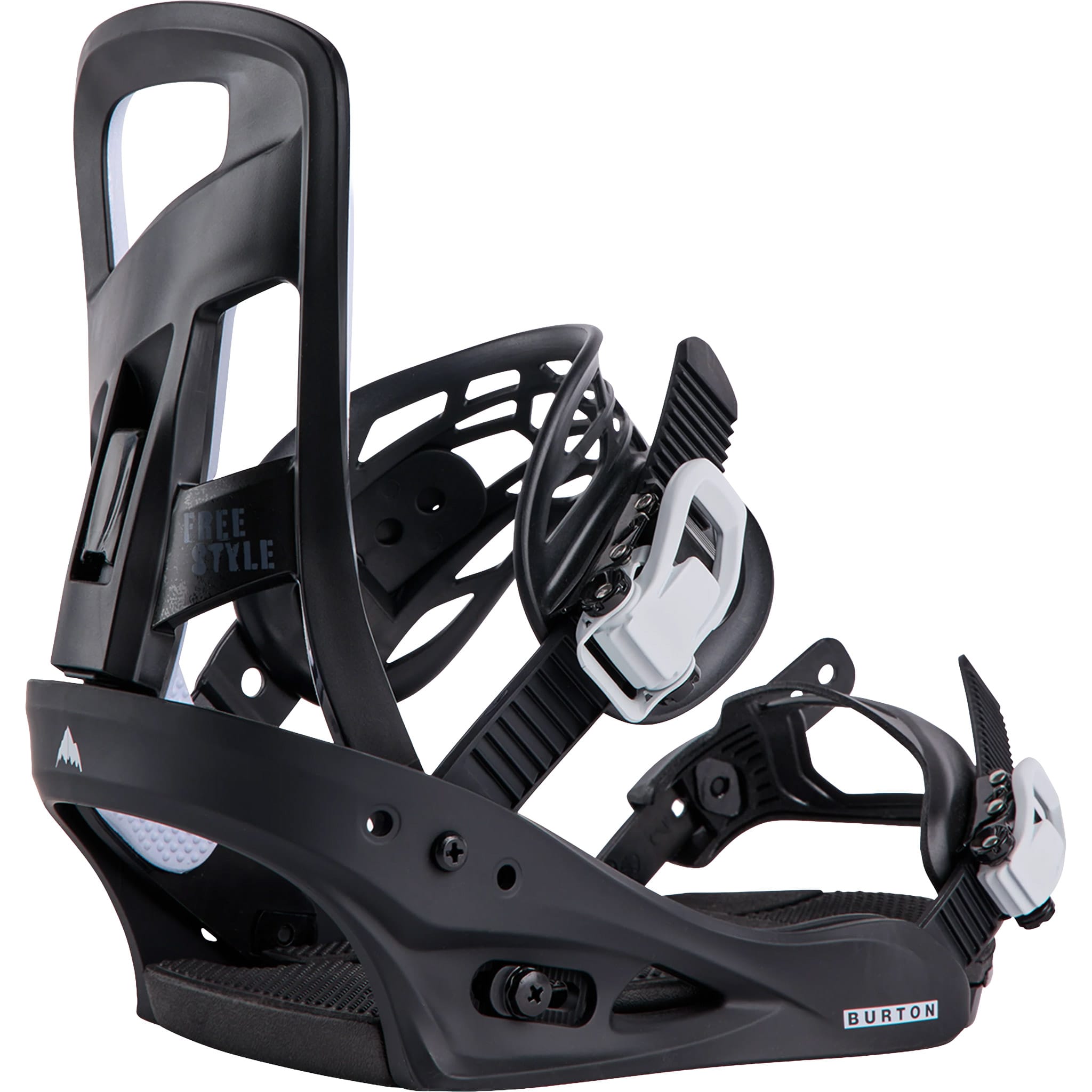 Burton Men's Freestyle Re:Flex Snowboard Binding Black 2027 Mens Snowboard Bindings