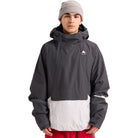 Burton Men's Reserve 2L Relaxed Anorak Gotham Gray/Gray Cloud 2027 Mens Snowboard Jackets