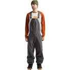 Burton Men's Reserve 2L Relaxed Bib Pants Gotham Grey Grey Cloud 2027 Mens Snowboard Pants