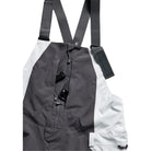 Burton Men's Reserve 2L Relaxed Bib Pants Gotham Grey Grey Cloud 2027 Mens Snowboard Pants