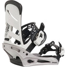 Burton Mission Re:Flex Snowboard Binding White Silver 2027 Mens Snowboard Bindings