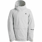 Burton Reserve 2L Relaxed Anorak Gray Cloud 2026 Mens Snowboard Coat