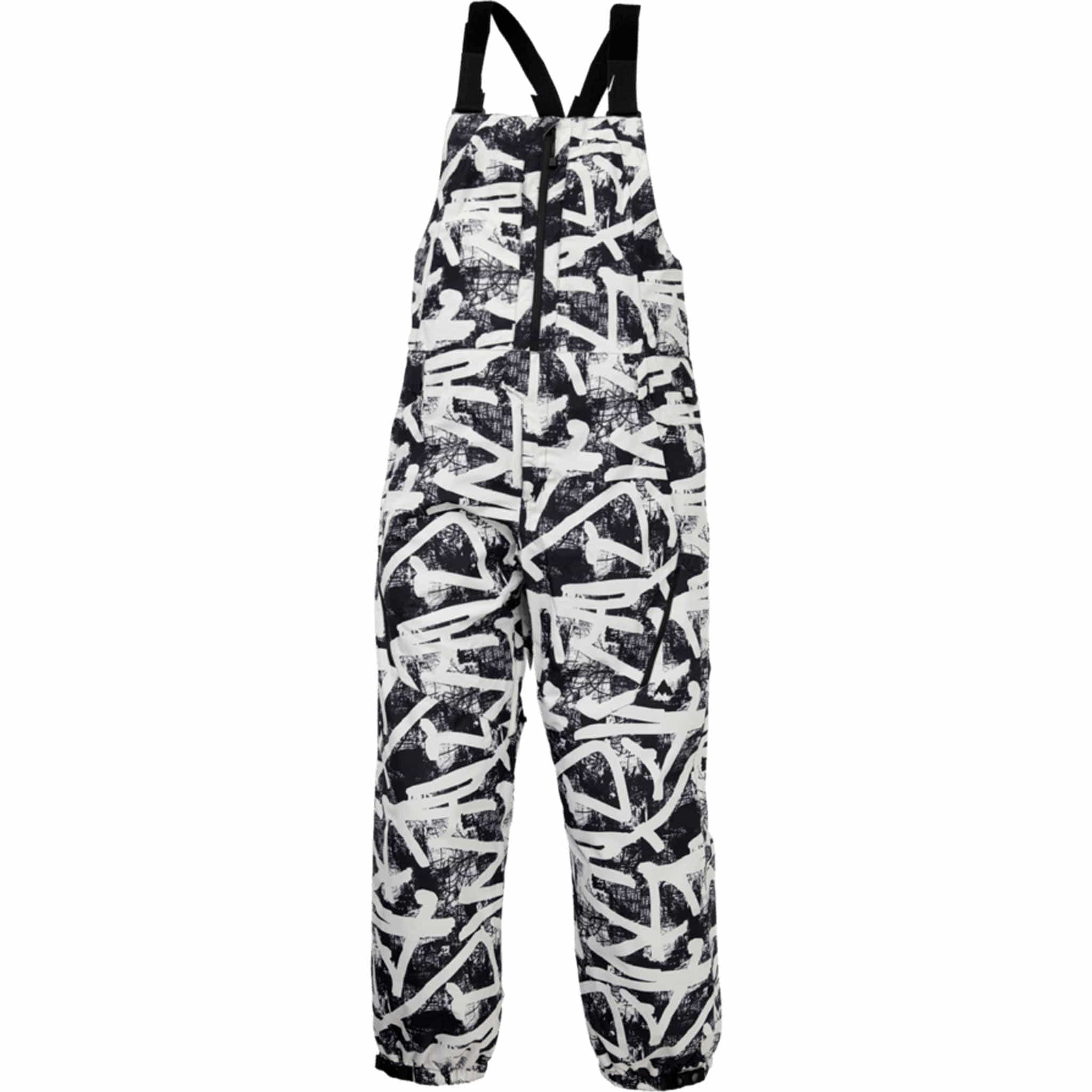 Burton Reserve 2L Relaxed Bib Pant City Streets 2026 Mens Snowboard Pants