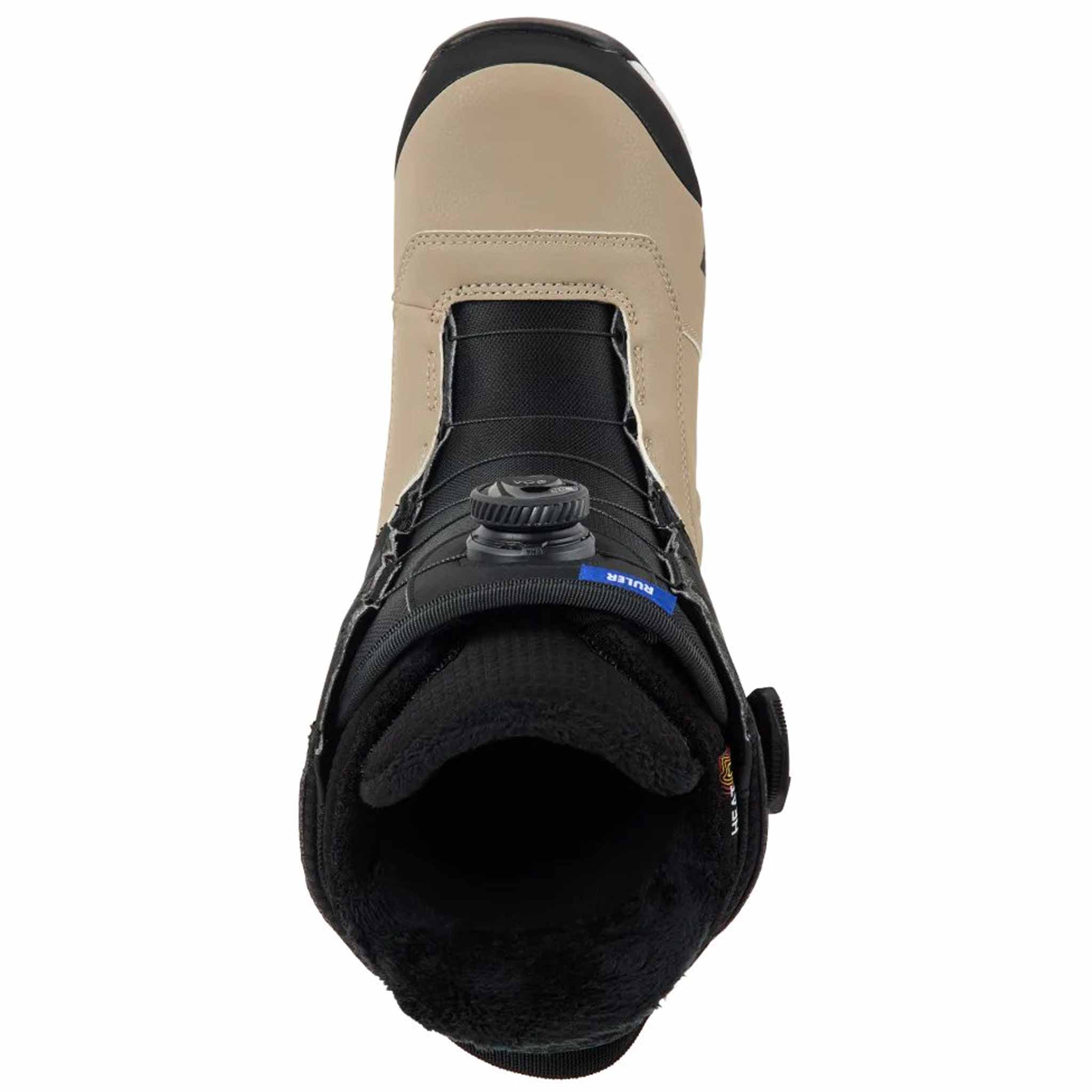Burton Ruler BOA Snowboard Boot Black Summit Taupe 2026 – Sanction
