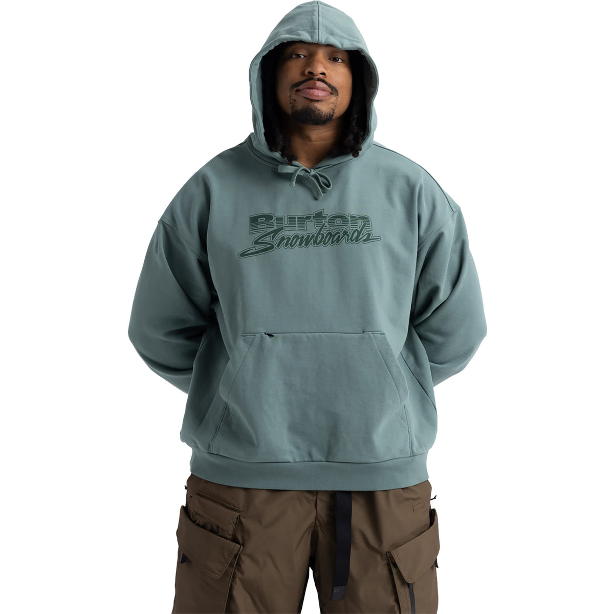 Burton Standard Pullover Hoodie Chillin' Green 2027 Sweatshirts
