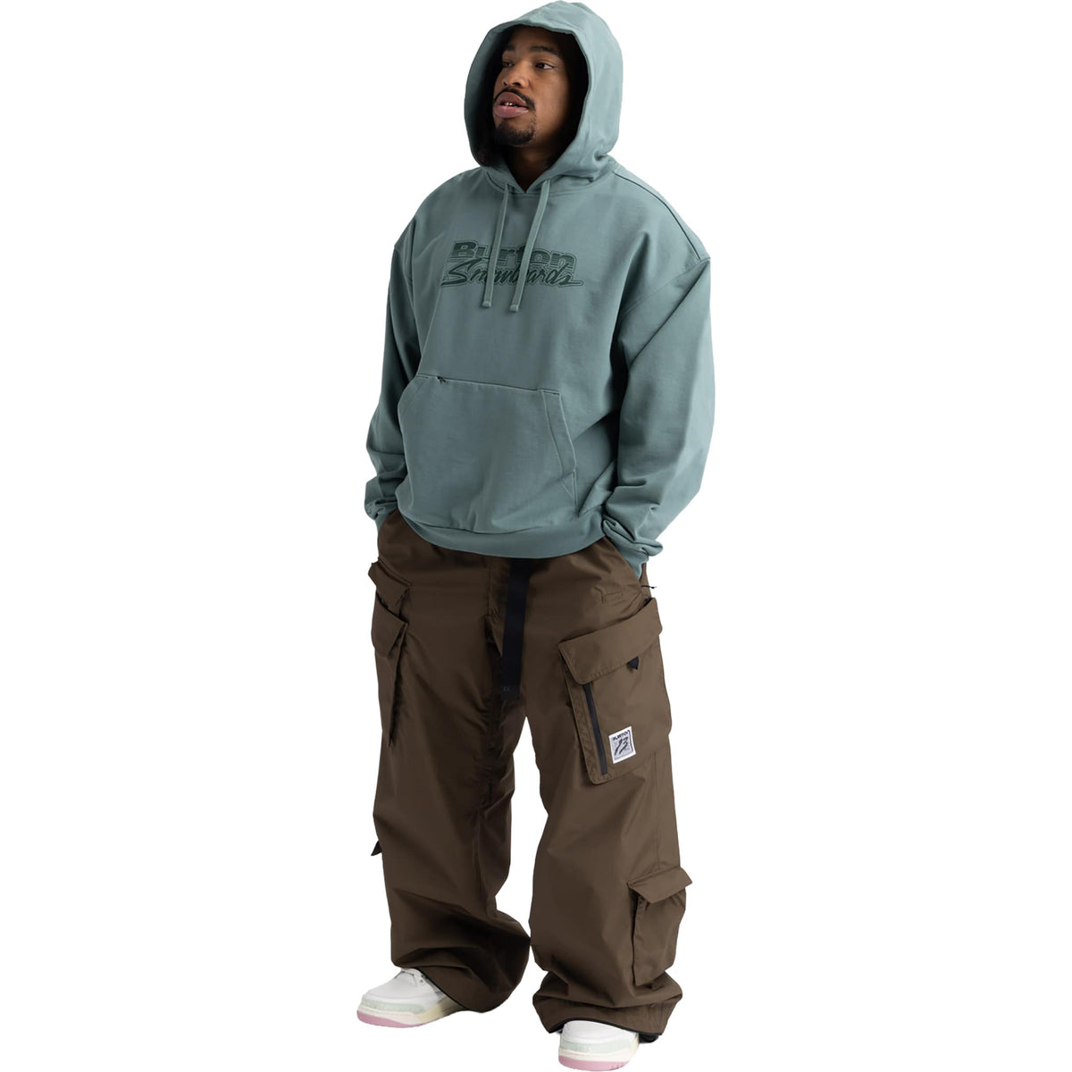Burton Standard Pullover Hoodie Chillin' Green 2027 Sweatshirts