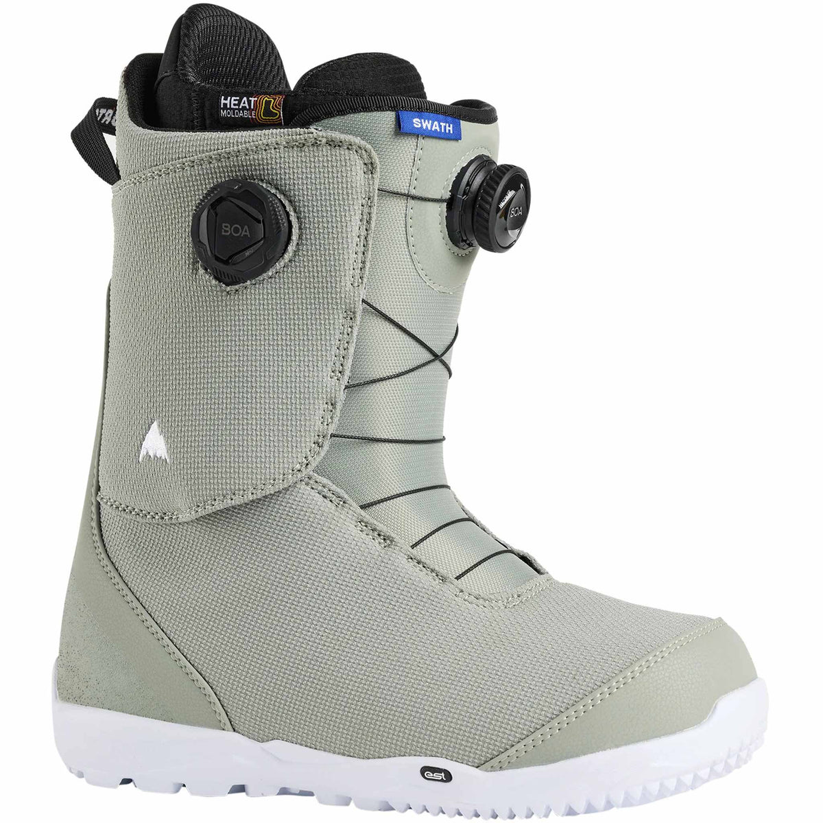 burton highline boa men's snowboard boots Burton Swath BOA Snowboard Boot Talc Green 2026