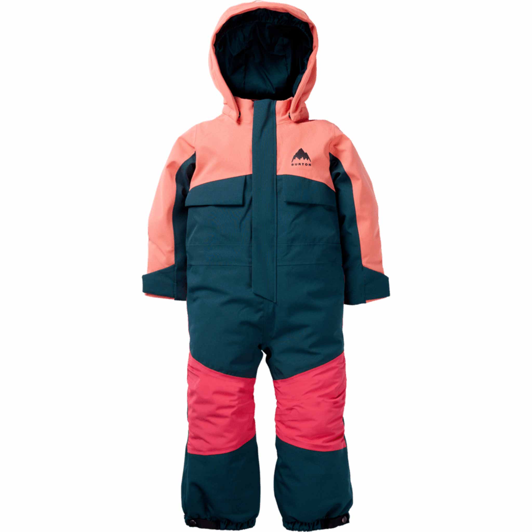 Burton Toddlers 2L One Piece Peach Echo Deep Emerald 2026 Youth Jackets