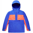 Burton Women's Pillowline GORE-TEX 2L Anorak Jacket Amparo Blue Tetra Orange Womens Snowboard Jacket