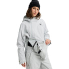 Burton Women's Reserve 2L Relaxed Anorak Gray Cloud 2027 Womens Snowboard Jackets