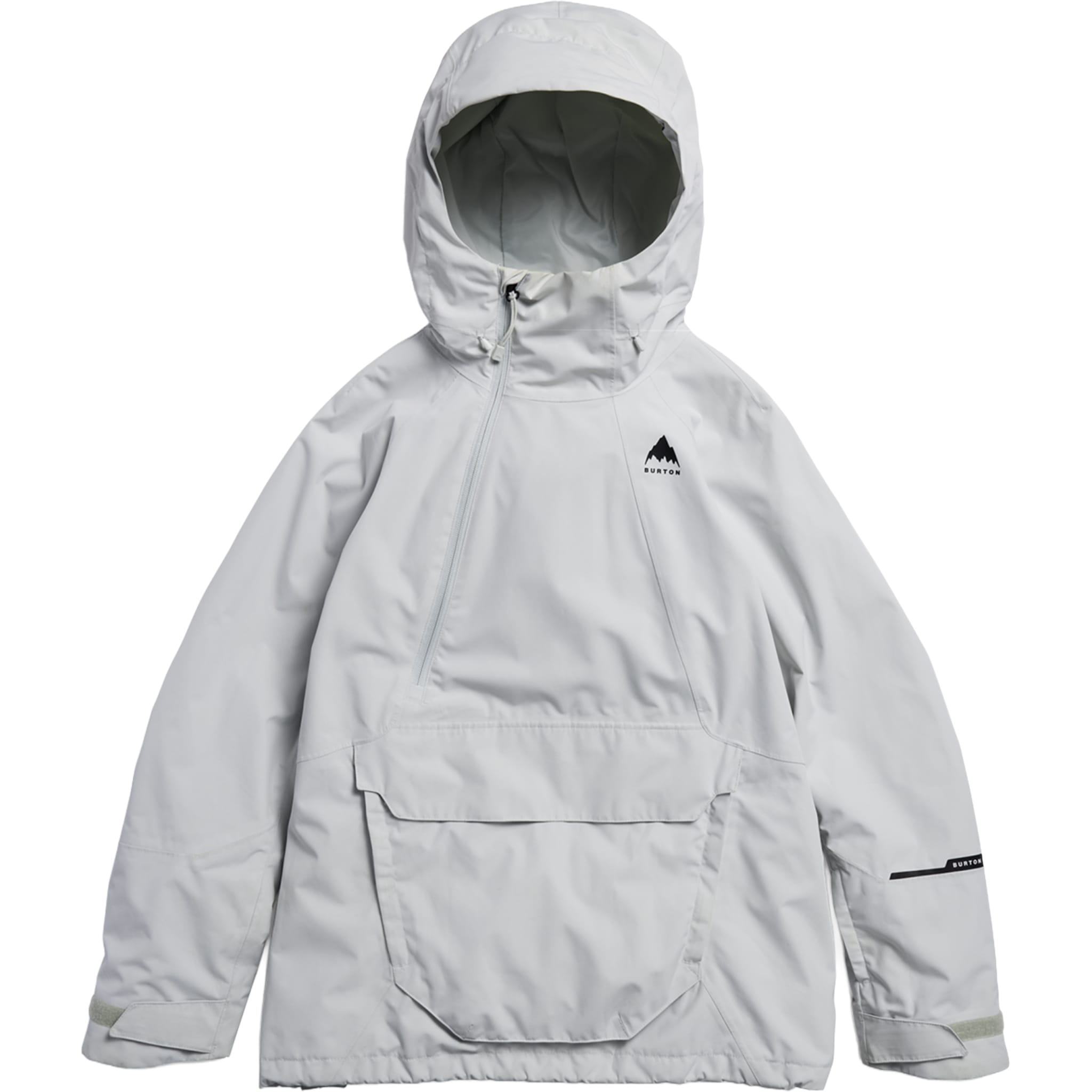 Burton Women's Reserve 2L Relaxed Anorak Gray Cloud 2027 Womens Snowboard Jackets