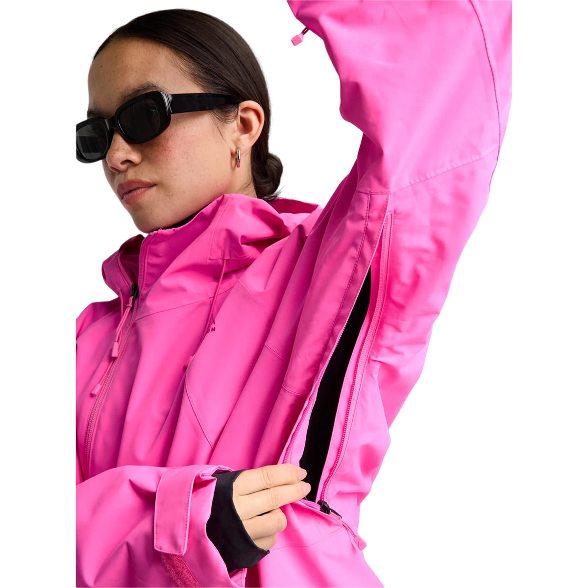Burton Women's Reserve 2L Relaxed Anorak Shockwave Pink 2027 Womens Snowboard Jackets