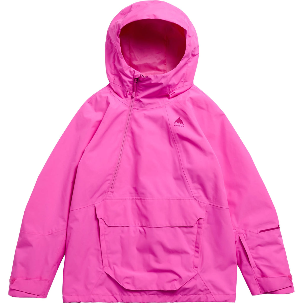 Burton Women's Reserve 2L Relaxed Anorak Shockwave Pink 2027 Womens Snowboard Jackets